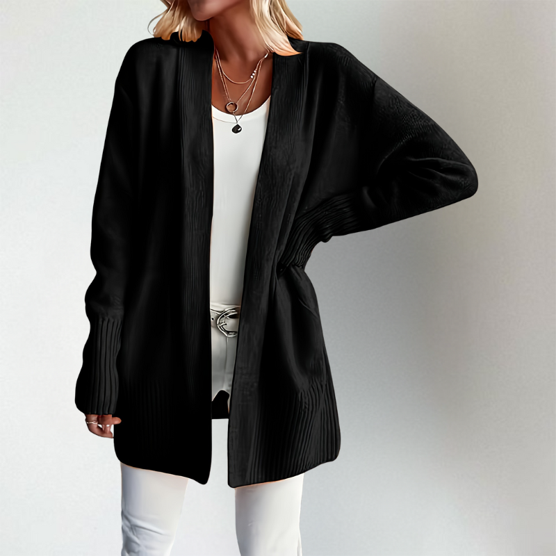 Öppen Cardigan – Bekväm elegans med vardaglig lätthet