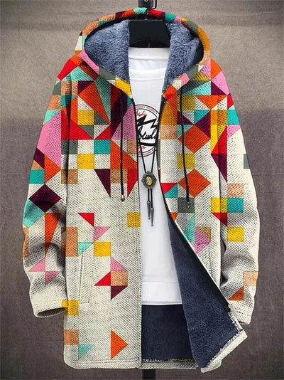 Konsttryck Cardigan – Höj din stil med komfort