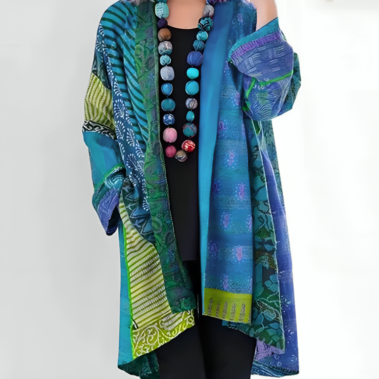Boho-Kimono-Cardigan – Konstnärlig elegans med avslappnad stil