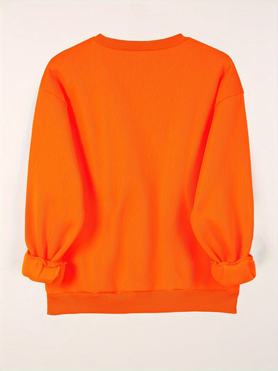 Sweatshirt med hjärttryck – Lekfull komfort med kärleksfull stil