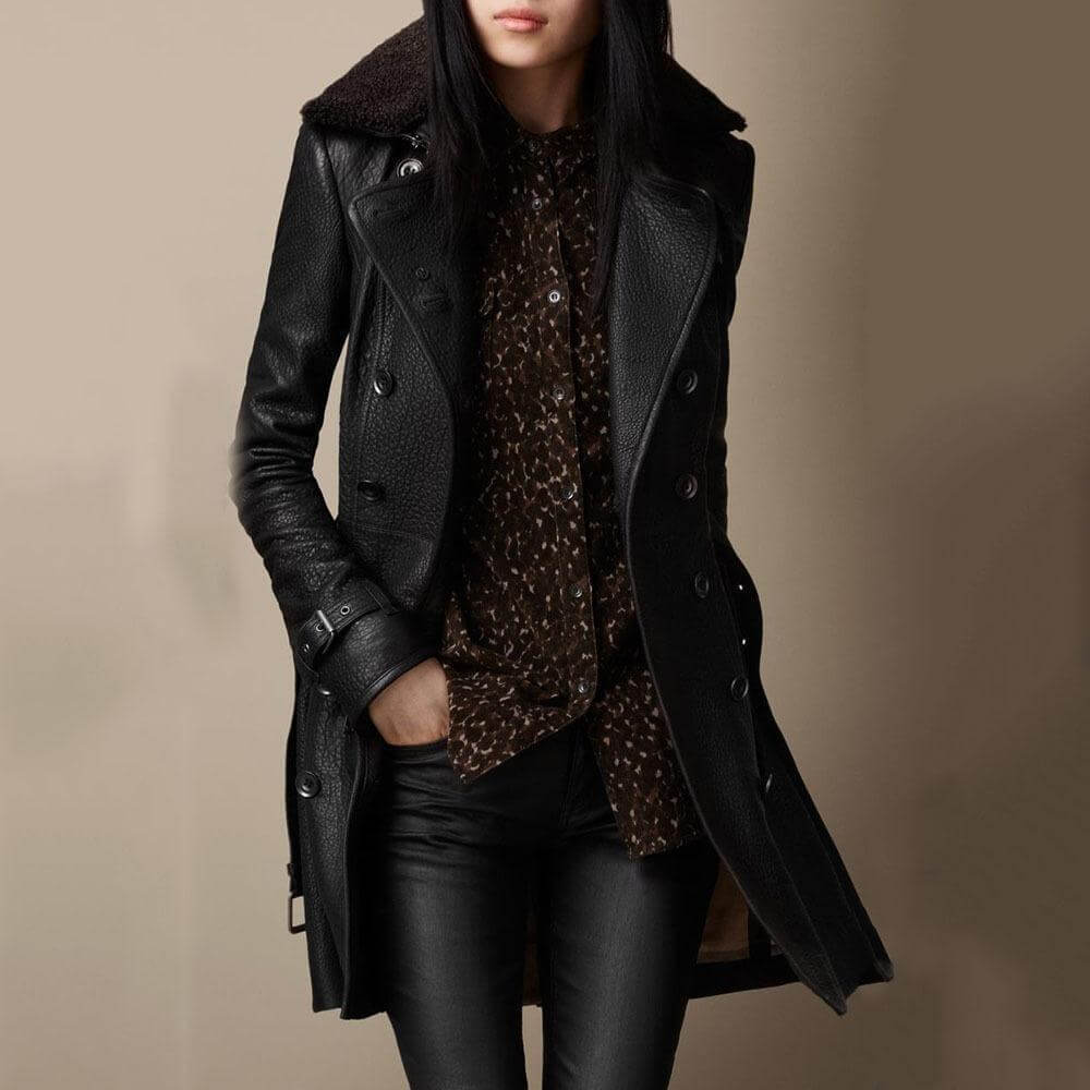 Longline-Trenchcoat – Markant elegans med stil